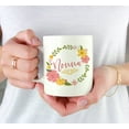 thumbnail image 3 of CTDream 11oz. Coffee Mug Gift, Nonna, Floral Wreath, 1-Pack, 3 of 7