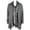 Grey, variant on Women Poncho Shawls Trendy Warm Wool Collar Tassel Cardigan Cape Coat Sweater