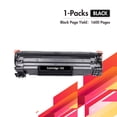 thumbnail image 3 of 125 Black Toner Cartridge|4-Pack Compatible Toner Cartridge for Canon 125 CRG125 for Canon Imageclass LBP6000 MF3010 Printer Ink Toner, 3 of 5