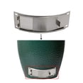 thumbnail image 1 of Draft Door Screen Kit Replacement Parts For Large and Medium Big Green Egg,Big Green Egg Accessories,Green Egg Chimney Door With Upgrade Punched Mesh Screen,Stainless Steel(Draft Door Kit for M&L BGE), 1 of 5