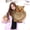 Owl-Brown, variant on MorisMos 17.7in Bunny Stuffed Animal, 4 Pack Baby Bunnies Family Rabbit Plush Set