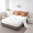 thumbnail image 5 of Homewish Brown Capybara 7-Piece Twin Bedding Sets For Kids Boys Girls,Kawaii Animal Bedding Comforter Set,Donuts Dessert Flowers Strawberry Breathable Sheet Sets,Lightweight Room Decor,Reversible, 5 of 8