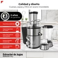 thumbnail image 2 of Extractor Multifuncional 3 En 1 Bogner BOGNER BJE1002, 2 of 9
