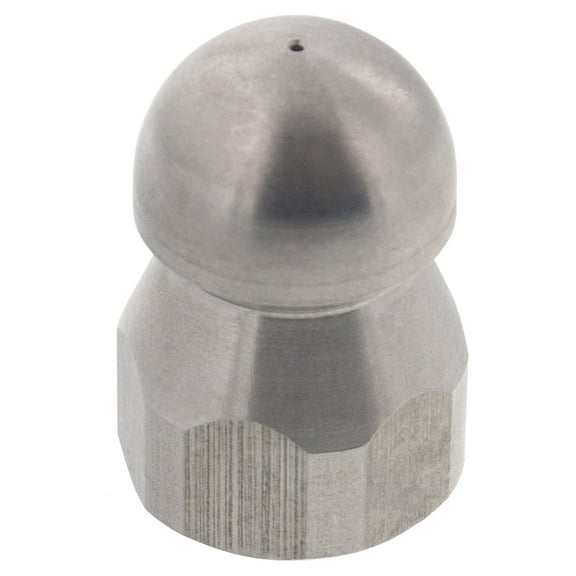 Erie Tools Button Nose 3/8" Sewer Jetter Drain Cleaning Nozzle 5.0 Orifice Size