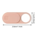 thumbnail image 2 of Webcam Cover Webcam Cover Slide Camera Privacy Cover | Camera Cover Slim Privacy Cover Multipurpose Camera Privacy Protective for Phone Laptops Pad Camera Devices, 2 of 3