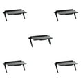 thumbnail image 2 of maskred Plastic TV Top Shelf Screen Storage Bracket Rack L 11.81x4.45 inch Black L 11.81x4.45 Inch 5Set, 2 of 6
