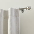 thumbnail image 4 of Threadmade Farmhouse Ball Curtain Rod, Pewter - 32"W x 142"L, 4 of 6