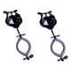 thumbnail image 5 of 2x Partitura de partituras trompeta accesorios de instrumentos de instrumentos trompeta de metal de hierro portátil de marrillo para la actuación, 5 of 10