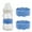 Blue, variant on Daycare Labels Silicone Baby Reusable Bottle Straps Labels for School 2pc