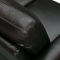 thumbnail image 5 of Brown Leather Sofa 82 Inch - Modern Living Room Couch, Comfortable Seating, 5 of 8