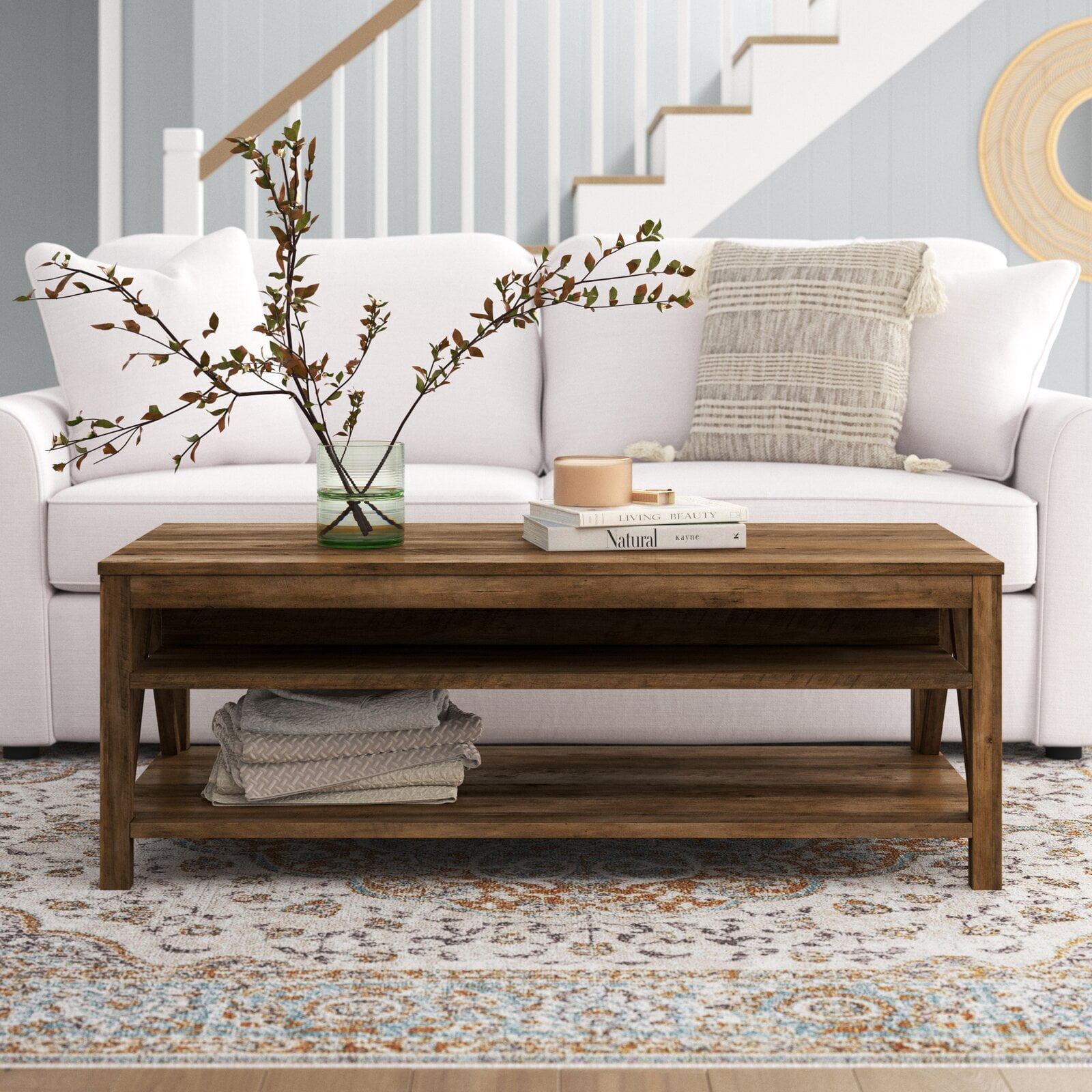 Vonda Coffee Table with Storage Overall Product Weight 34 lb. Full or Limited Warranty Limited