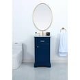 thumbnail image 6 of 19 inch single bathroom vanity in Blue, 6 of 8