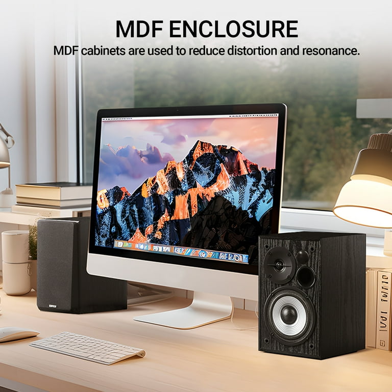 Edifier R990BT Bluetooth Active Bookshelf Speakers 2.0 (Black