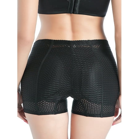 FANNYC Women s Butt Lifter Panties Shapewear Tummy Control Enhancer Underwear Shorts Fake Hips Buttocks Briefs Knickers Body Shaper Apricot/Black