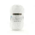 thumbnail image 2 of (3 pack) Sweet Snuggles Lite Yarn by Loops & Threads - Yarn for Knitting - Crochet - Weaving - and Arts & Crafts - White - Polyester - 8.8 oz, 2 of 2