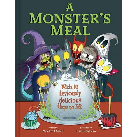 A Monster's Meal: A Lift-The-Flap Picture Book, (Hardcover)