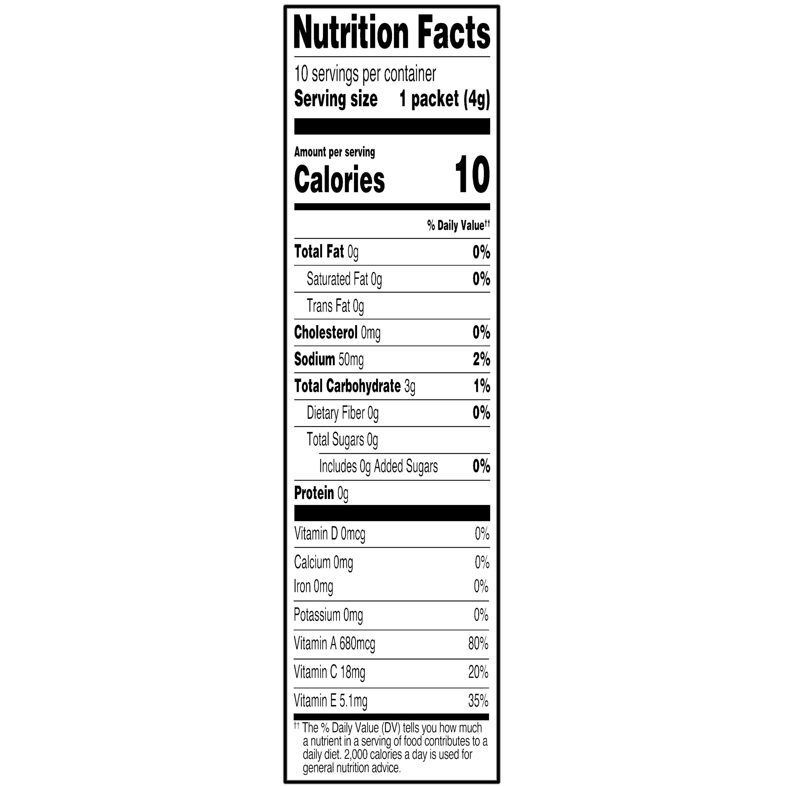 (12 pack) Great Value Antioxidant Blackberry Lemonade Liquid Drink Mix, Sugar-Free, 1.41 oz, 10 Count