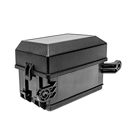 Automotive Fuse Block - 12-Slot Relay Box 6 Relays 6 ATC/ATO Standard Fuses Holder Block with 41pcs Metallic Pins Universal for Automotive and Marine Use