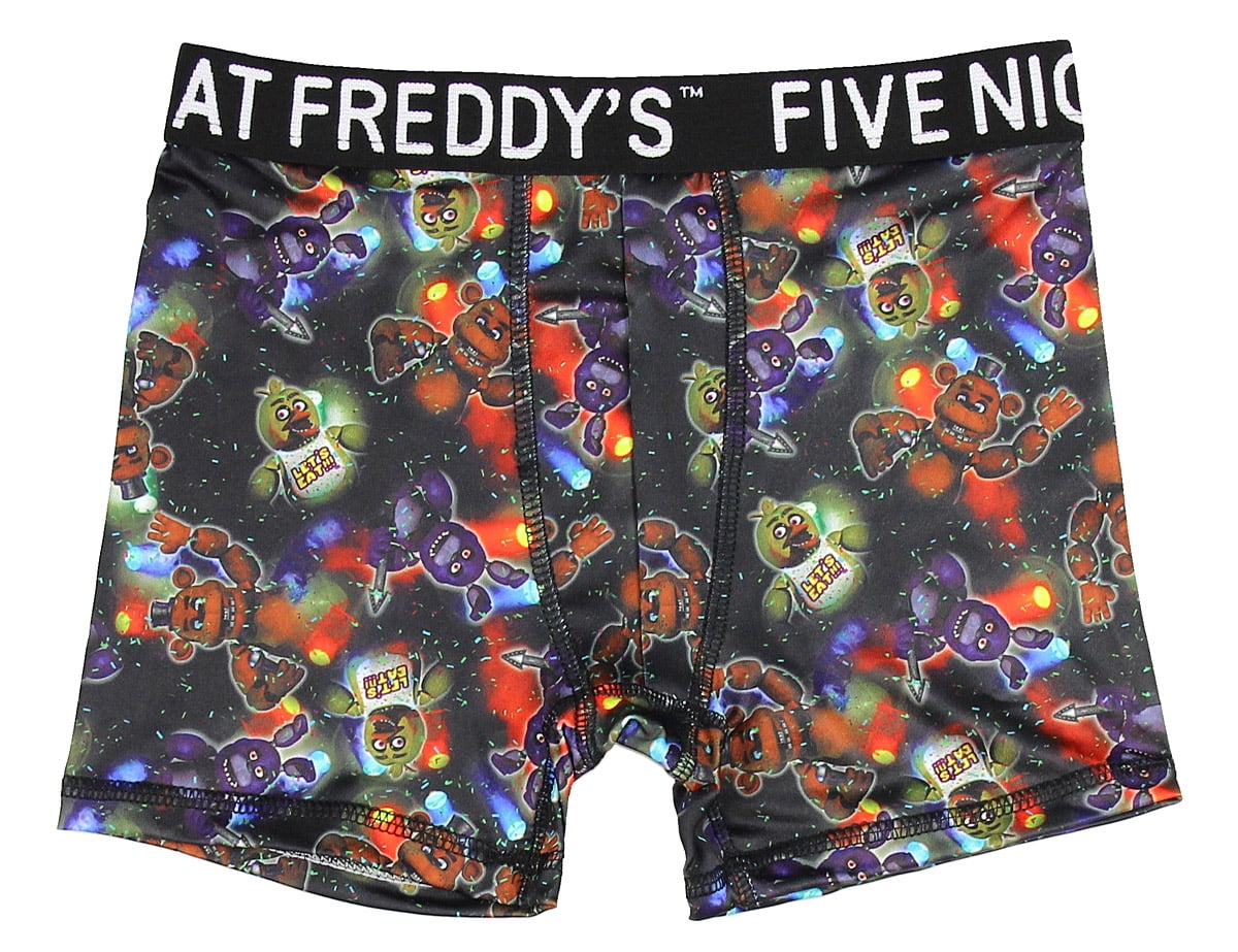 Five Nights at Freddys Boxer Briefs Boys 3 Pack Action Underwear