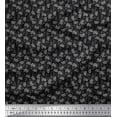 thumbnail image 1 of Soimoi Poly Georgette Fabric Floral Block Decor Fabric Printed Yard 52 Inch Wide, 1 of 3