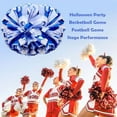 thumbnail image 6 of Hooshing 2/6/12PCS Cheerleading Pom Poms with Baton Handle for Team Spirit Sports Dance Cheering Kids Adults, 6 of 10