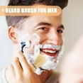 thumbnail image 2 of ACDANC Wooden Beard Brush Salon Men's Shaving Foaming Pig Bristle Hairdressing Tool, 2 of 4