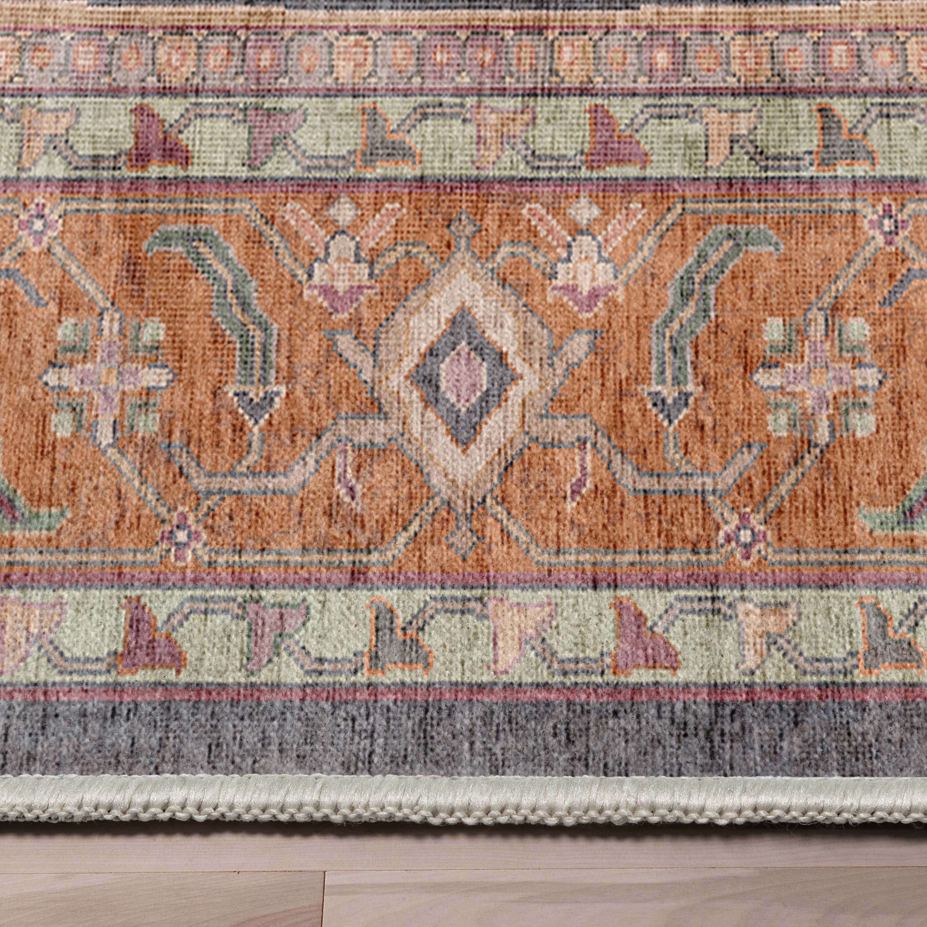 Well Woven Apollo Paris Vintage Oriental Multi Flatweave 3'3" x 5' Area Rug