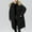 Black, variant on EGNMCR Womens Long Puffer Coat, Long Sleeve Padded Winter Down Coats, Hooded Parka Jacket Women's Winter Fashion Tooling Long Slim Hooded Cotton Jacket Coat Women Coat