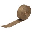 thumbnail image 2 of Exhaust Wrap  Thermal Tape  Exhaust Heat Wrap  Thermal Wrap  10m Heat Wrap 10m Thermal Tape Exhaust Pipe Header Heat Resistant Insulation Wrap With Ties  Gold, 2 of 8
