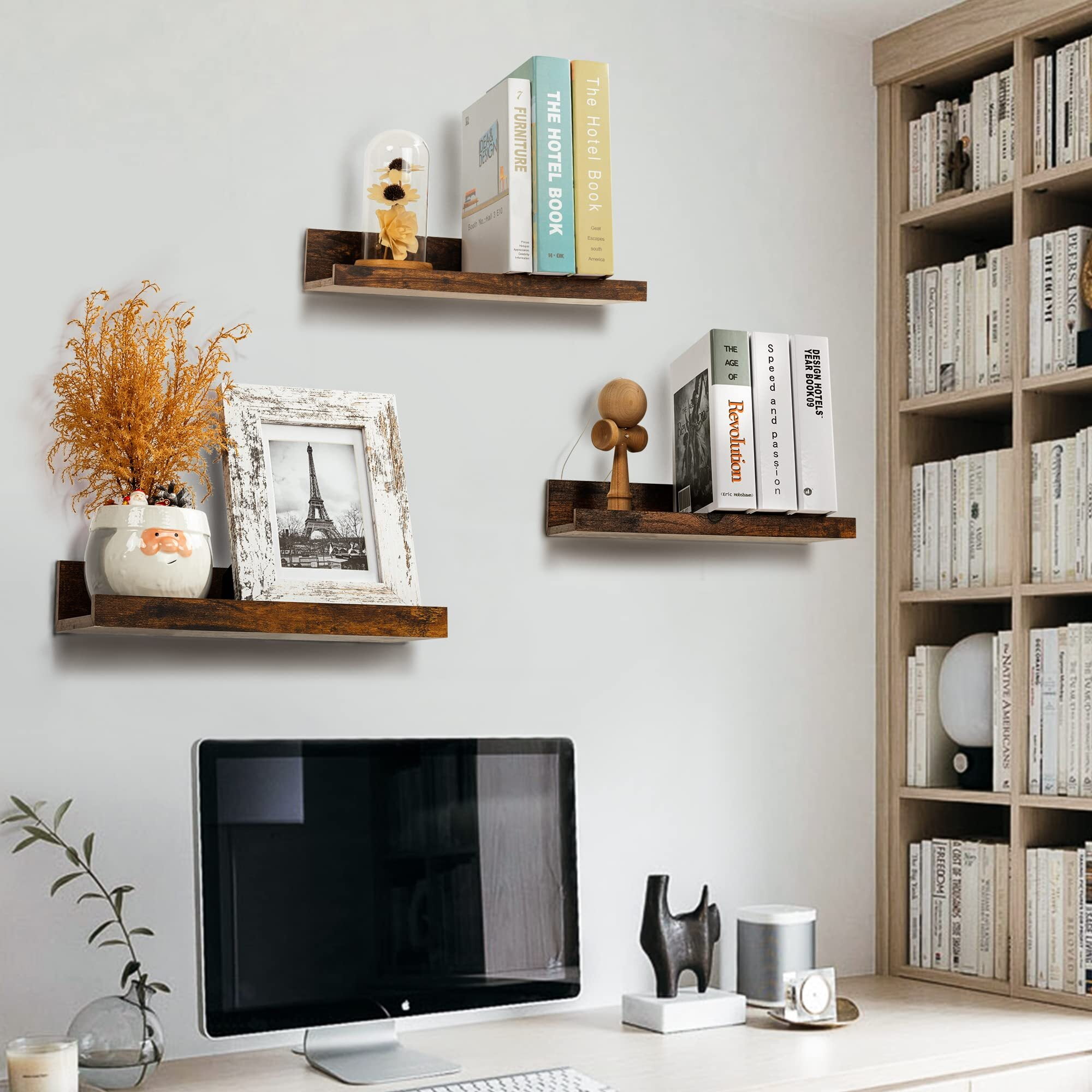 Brown Wall Shelves: 100+ Items − Sale: at $11.99+