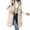 Beige, variant on Long Puffer Vest for Women Longline Hooded Padded Vest Snap Zip Up Quilted Sleeveless Jacket Winter Coats for Women with Pockets for Fall Winter Outdoor Casual Daily Wear