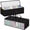 Black, variant on Hat Storage Bag for Baseball Caps Hat Organizer Case Holder Box with Handles Dust Proof Holds 40 Caps Black 2 Pack