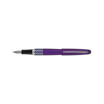 MR Retro Pop Collection Fountain Pen Gift Box 0.7mm, Black Ink, Purple Barrel