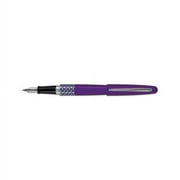 MR Retro Pop Collection Fountain Pen Gift Box 0.7mm, Black Ink, Purple Barrel