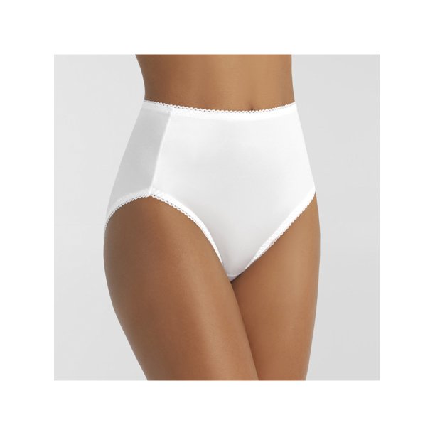 Vassarette Women's Undershapers Light Control Hi Cut Panties, Style
