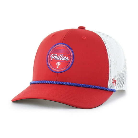Men's '47 Red/White Philadelphia Phillies Fairway Trucker Adjustable Hat