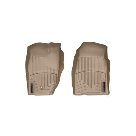 WeatherTech Custom Fit FloorLiners compatible with 1997-2001 Jeep Cherokee - 1st Row (Driver & Passenger), Tan