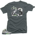 thumbnail image 2 of Shirt to Match Jordan 5 Green Bean Match Sneaker Tee, 2 of 6