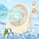 thumbnail image 1 of Gran Descuento, Ventilador USB de 7 pulgadas, silencioso, de viento fuerte, pequeño, plegable, con 3 velocidades, ajustable, con cable USB, para el hogar, la oficina y el escritorio Akmoler, 1 of 6