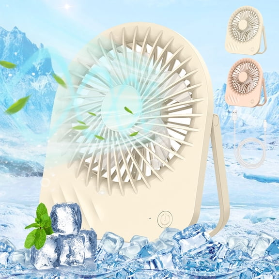 AZXY Desk Fan,Table Fans for Bedroom,Small Fans,Desktop Fans on Clearance,3 Speed Small Quiet Personal Tabletop Fans for Home