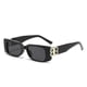 thumbnail image 1 of Balenciaga Schwarze Sonnenbrille Mit Gleichem Gestell Fr Mnner Und Frauen, 1 of 5