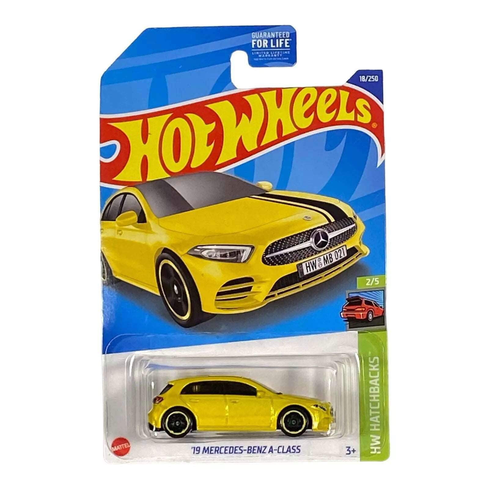 Hot Wheels 19 Mercedes Benz A Class Hatchbacks Series 2 5 Walmart