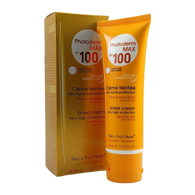 Protector solar PHOTODERM MAX con color SPF 100 Tono claro 40ml