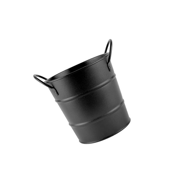 Bearachild Metal Food Bucket Party Birthday Home Bar Reusable Storage Container Snack Cream Washable Cafe Ice Hotel Dining Type2 NO2