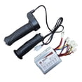 thumbnail image 1 of Controlador de de Eléctrico, Empuñadura de de Motor Cepillado para Eléctrica Go Karts, Instalación Y F , 36V 500W, 1 of 6