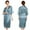 Grey, variant on LYMAYTER Satin Robe for Women Elegant Lightweight Kimono Bathrobe Bridal Party Loungewear M-XXXL