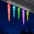 thumbnail image 3 of AppLights 24-Light LED Color Motion Multi-Color Icicle Light Set, 3 of 4