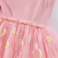 thumbnail image 4 of CAICJ98 Baby Girl Tutu Dress Long Sleeve Toddler Girl Sleeveless Tulle Dress Infant Summer Dresses Pink,18-24 Months, 4 of 6
