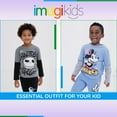 thumbnail image 3 of Disney Mickey Mouse 2fer T-Shirt and Fleece Jogger Pants Outfit Set Airbrush Toddler to Big Kid, 3 of 5