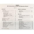 thumbnail image 2 of Massey Ferguson 33 Grain Drill & 33 Fertilizer Drill Operators Service Manual, 2 of 4